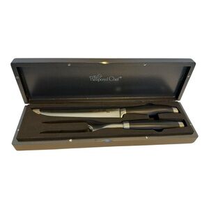 Pampered Chef Carving Set | Carving Knife And Carving Fork